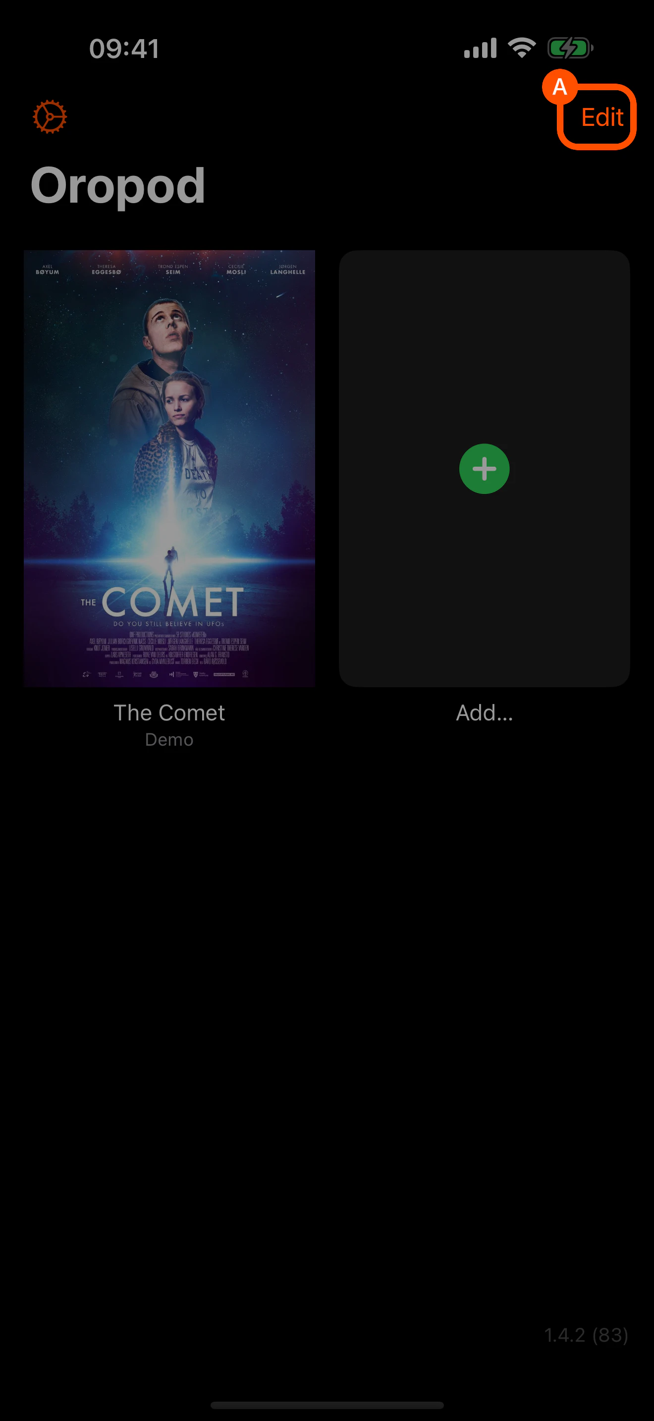 The project list